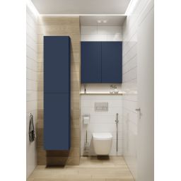 Elita For All szafka 50x12,6x80 cm boczna wisząca navy blue matt RE140500067030