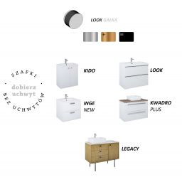 Elita Look uchwyt black matt RE120010027160