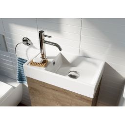 Elita Young Basic umywalka z szafką 40,2 cm dąb canela RE168991007050