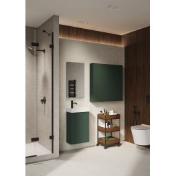 Elita Young Basic umywalka z szafką 40,2 cm forest green matt RE168993007010