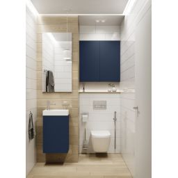 Elita Young Basic umywalka z szafką 40,2 cm navy blue matt RE168994007030