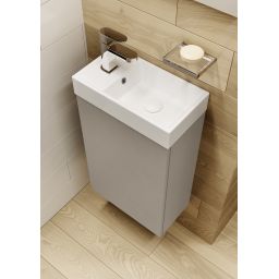 Elita Young Basic umywalka z szafką 40,2 cm fume matt RE168995007020