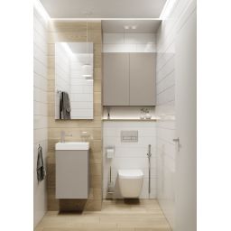 Elita Young Basic umywalka z szafką 40,2 cm fume matt RE168995007020