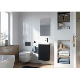 Elita Young Basic umywalka z szafką 40,2 cm black matt RE168996007160