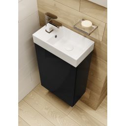 Elita Young Basic umywalka z szafką 40,2 cm black matt RE168996007160