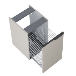 Elita Soho szafka 40x45,3x63,5 cm boczna wisząca fume matt RE080402047020