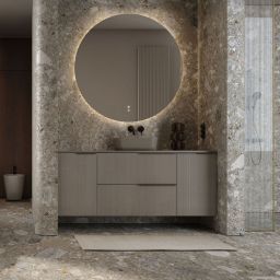 Elita Soho szafka 40x45,3x63,5 cm boczna wisząca fume matt RE080402047020