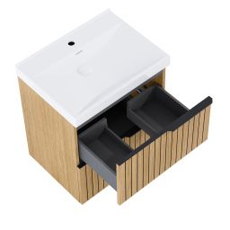 Elita Asami szafka 60x45x63,5 cm podumywalkowa wisząca dąb naturalny RE010600156690