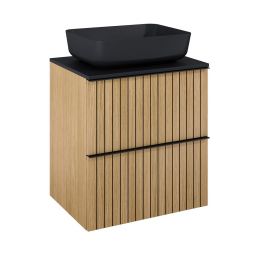 Elita Asami szafka 60x45x63,5 cm podumywalkowa wisząca dąb naturalny RE010600156690