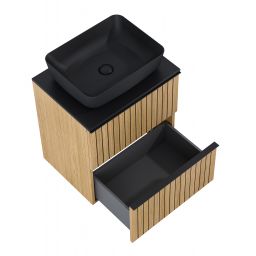 Elita Asami szafka 60x45x63,5 cm podumywalkowa wisząca dąb naturalny RE010600156690