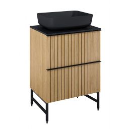 Elita Asami szafka 60x45x63,5 cm podumywalkowa wisząca dąb naturalny RE010600156690