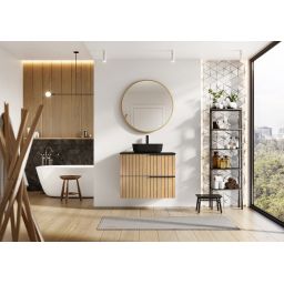 Elita Asami szafka 60x45x63,5 cm podumywalkowa wisząca dąb naturalny RE010600156690