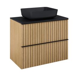 Elita Asami szafka 80x45x63,5 cm podumywalkowa wisząca dąb naturalny RE010800156690