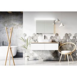 Elita Look Slim szafka 120x44,9x31,8 cm podumywalkowa wisząca white matt RE081204025290