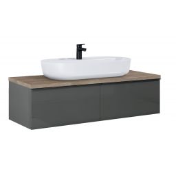 Elita Look Slim szafka 120x44,9x31,8 cm podumywalkowa wisząca anthracite RE081204026610