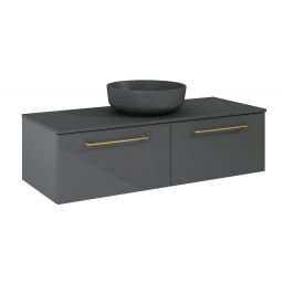 Elita Look Slim szafka 120x44,9x31,8 cm podumywalkowa wisząca anthracite RE081204026610