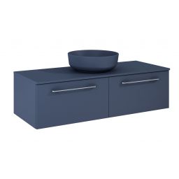 Elita Look Slim szafka 120x44,9x31,8 cm podumywalkowa wisząca navy blue matt RE081204027030