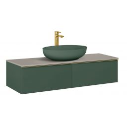 Elita Look Slim szafka 120x44,9x31,8 cm podumywalkowa wisząca forest green matt RE081204027010