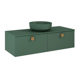 Elita Look Slim szafka 120x44,9x31,8 cm podumywalkowa wisząca forest green matt RE081204027010