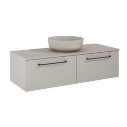 Elita Look Slim szafka 120x44,9x31,8 cm podumywalkowa wisząca fume matt RE081204027020