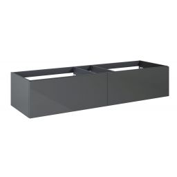 Elita Look Slim szafka 160 cm podumywalkowa wisząca antracyt połysk RE081604026610