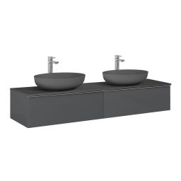 Elita Look Slim szafka 160 cm podumywalkowa wisząca antracyt połysk RE081604026610