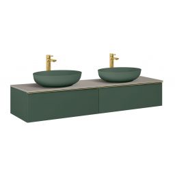 Elita Look Slim szafka 160 cm podumywalkowa wisząca forest green matt RE081604027010