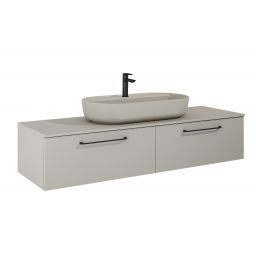 Elita Look Slim szafka 160x44,9x31,8 cm podumywalkowa wisząca beżowa 169476