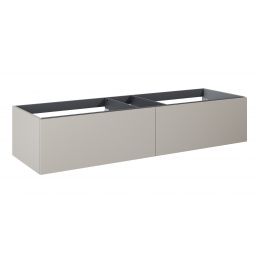 Elita Look Slim szafka 160x44,9x31,8 cm podumywalkowa wisząca beżowa 169476