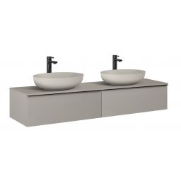 Elita Look Slim szafka 160x44,9x31,8 cm podumywalkowa wisząca beżowa 169476