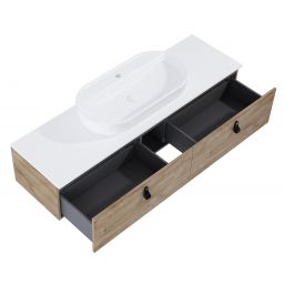 Elita Look Slim szafka 160 cm podumywalkowa wisząca dąb canela RE081604027050