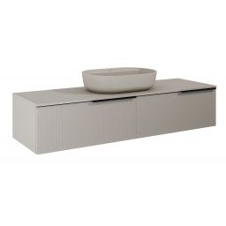 Elita Soho Slim szafka 160x45,3x31,8 cm podumywalkowa wisząca fume matt RE081604047020