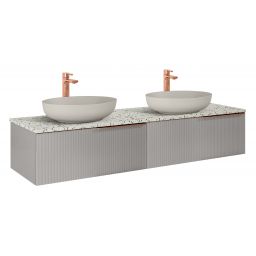 Elita Soho Slim szafka 160x45,3x31,8 cm podumywalkowa wisząca fume matt RE081604047020