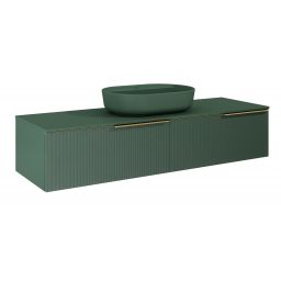 Elita Soho Slim szafka 160x45,3x31,8 cm podumywalkowa wisząca forest green matt RE081604047010