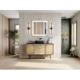 Elita Mia lustro 80x80 cm kwadratowe z oświetleniem RE069510000010