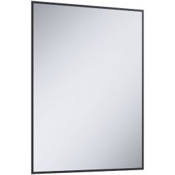 Elita Sharon lustro 60x80 cm prostokątne z oświetleniem black matt RE060603010560