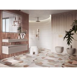 Elita Sharon lustro 120x80 cm prostokątne z oświetleniem black matt RE061203010560