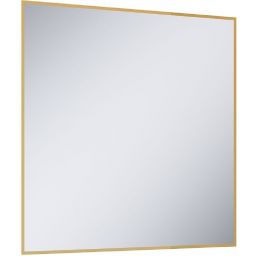 Elita Sharon Square lustro 60x80 cm prostokątne z oświetleniem złoty RE060603015570