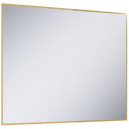 Elita Sharon Square lustro 100x80 cm prostokątne z oświetleniem złoty RE061003015570