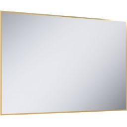 Elita Sharon Square lustro 120x80 cm prostokątne z oświetleniem złoty RE061203015570