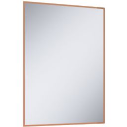 Elita Sharon Square lustro 60x80 cm prostokątne z oświetleniem rose gold RE060603015450