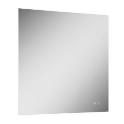 Elita Square lustro 80x80 cm kwadratowe z oświetleniem z matą grzewczą RE069528000010