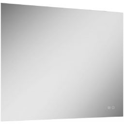 Elita Square lustro 100x80 cm prostokątne z oświetleniem z matą grzewczą white matt RE069529000010