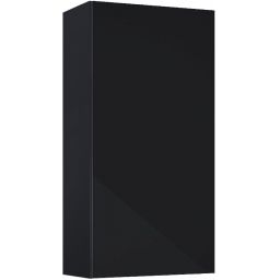 Elita For All szafka 40x21,6x80 cm boczna wisząca czarny połysk RE140400073510