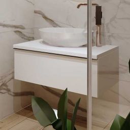 Elita Look szafka 80x44,9x28,1 cm podumywalkowa wisząca biała RE080803028060