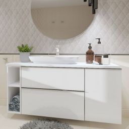 Elita Look szafka 100x44,9x63,5 cm podumywalkowa wisząca white matt RE011003025290