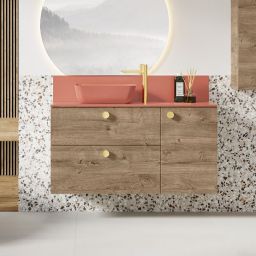 Elita Look szafka 60x44,9x63,5 cm podumywalkowa wisząca dąb canela RE010601027050