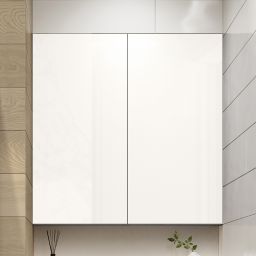 Elita For All szafka 50x12,6x80 cm boczna wisząca biała RE140500068060