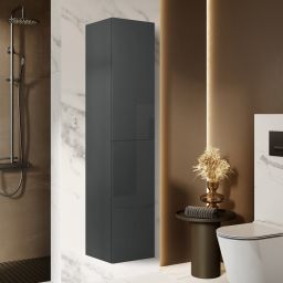 Elita For All szafka 40x35,2x180 cm boczna wisząca anthracite matt RE030400166610