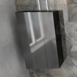 Elita For All szafka 60x31,6x100 cm boczna wisząca anthracite RE140600066610